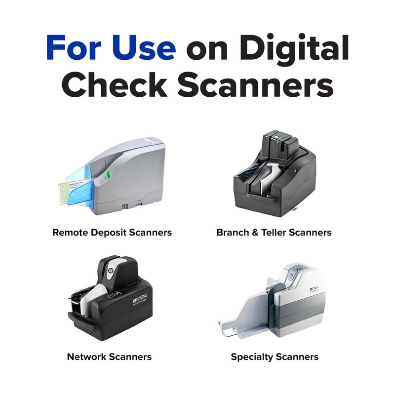 Waffletechnology KICTeam - WaffletechnologyÂ® Cleaning Cards for Digital Check Scanners (15 Cards) - Digital Check Tested & Approved - Presaturated with WonderSolvent - Image 5